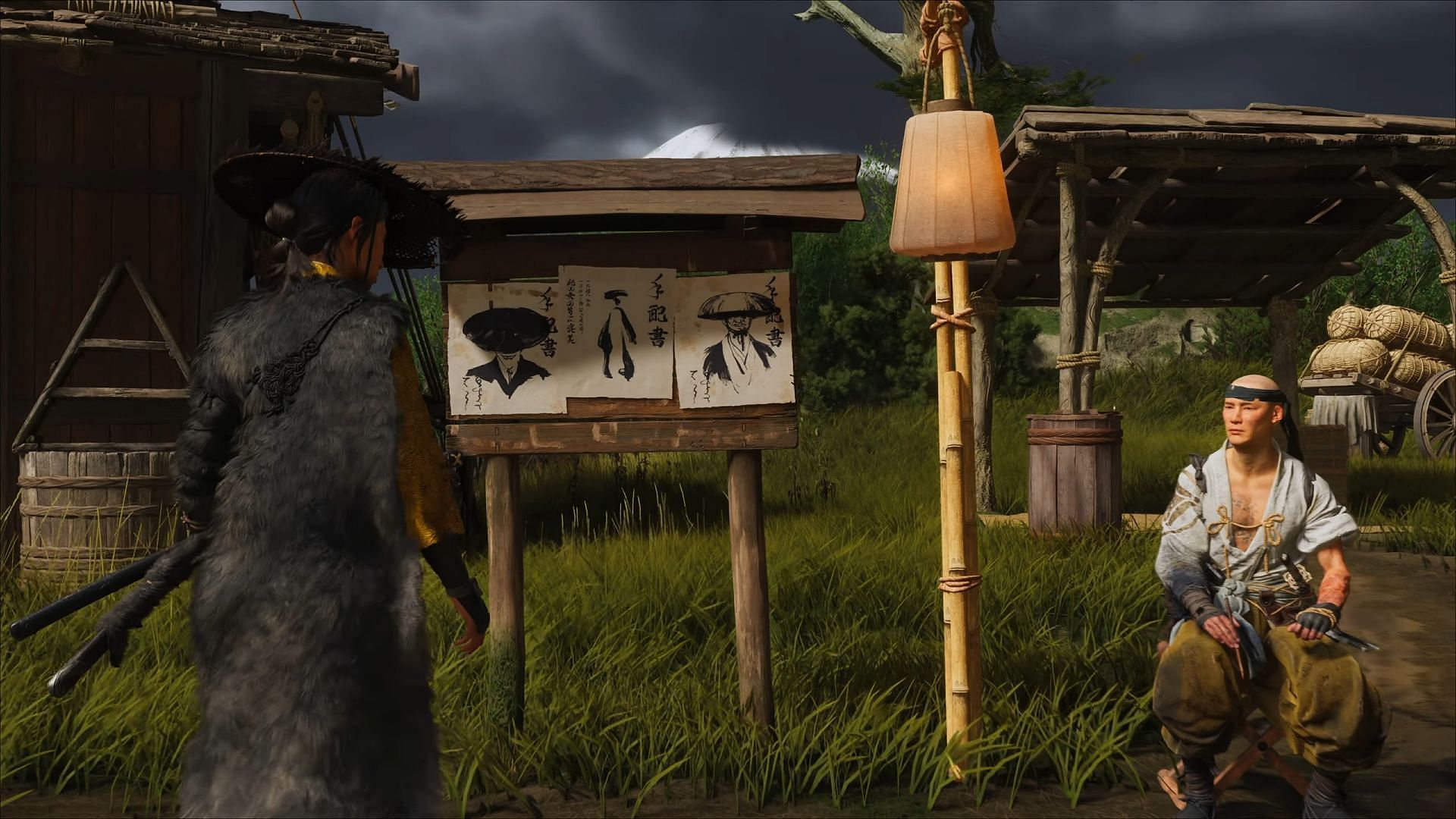 Bounty poster board (Image via Youtube.com/@PlayStation)
